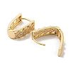 Brass Micro Pave Clear Cubic Zirconia Hoop Earrings EJEW-E295-11KCG-2