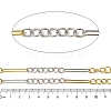 Ion Plating(IP) 304 Stainless Steel Two-Tone Link Chains CHS-M006-05PG-3