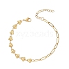 304 Stainless Steel Link Chains Bracelets BJEW-JB13581-4
