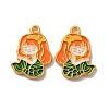 Alloy Enamel Pendants ENAM-B056-11G-2