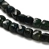 Natural Moss Agate Beads Strands G-H078-C30-01-4