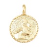 Brass Pendants KK-C162-025A-G-1