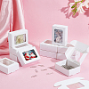 Foldable Creative Kraft Paper Mailer Boxes with Visible Window CON-WH0113-08A-03-4