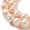 Natural Cultured Freshwater Pearl Beads Strands PEAR-E019-13-3