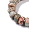 Dyed Synthetic Imperial Jasper Beads Strands G-P529-E01-A03-2