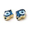 Handmade Evil Eye Lampwork Beads LAMP-F026-03G-2