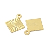 Rack Plating Brass Charms KK-G515-53I-G-2