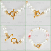 120Pcs Tibetan Style Alloy Toggle Clasps FIND-SP0001-21AG-6