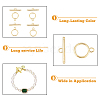 20 Sets Eco-friendly Brass Toggle Clasps KK-DC0002-29-4