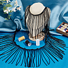 1 Yard Plastic Beaded Tassel Ribbon DIY-OC0013-14A-5