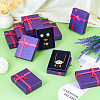 Rectangle Paper Jewelry Set Storage Boxes with Bowknot CON-TAC0014-04B-8