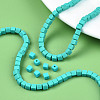 Handmade Polymer Clay Beads Strands CLAY-N008-061-03-8