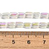 Electroplate Glass Beads Strands EGLA-D031-01-16-4