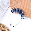 Natural Blue Aventurine Headband PW-WG0172B-05-1