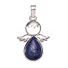 Natural Lapis Lazuli Pendants PW-WGD154C-08-1