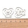 201 Stainless Steel Pendants SA-CBA49C1-01P-3