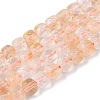 Natural Citrine Beads Strands G-N342-135-1