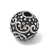 304 Stainless Steel Beads STAS-H238-08F-AS-1