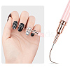 5Pcs Plastic Nail Art Line Brush AJEW-WH20816-069A-3