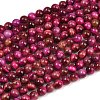 Grade AB Natural Tiger Eye Beads Strands G-B133-A02-6MM-05-2
