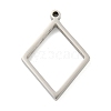 Non-Tarnish 304 Stainless Steel Laser Cut Pendants STAS-U009-03A-P-1