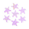 Frosted Glass Beads FGLA-T005-01F-1