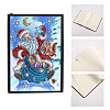 DIY Christmas Theme Diamond Painting Notebook Kits XMAS-PW0001-109I-1