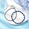 2Pcs Glass Beads Bracelets Stretch Bracelets Sets BJEW-JB10975-2