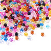14 Colors Transparent Acrylic Beads TACR-TA0001-45-2