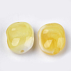 Acrylic Beads X-OACR-S029-019C-2