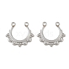 304 Stainless Steel Pendants STAS-A129-13A-P-1