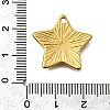 304 Stainless Steel Pendants STAS-Z163-01G-01-3