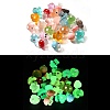 26Pcs 13 Styles Luminous Resin Mushroom Desk Decoration FIND-XCP0003-22-1