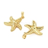 Brass Pendants KK-H076-17G-2