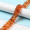 Natural Carnelian Beads Strands G-E571-35C-2