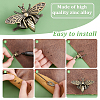   6Pcs 6 Colors Zinc Alloy Twist Bag Lock Purse Catch Clasps FIND-PH0007-29-4