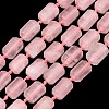 Natural Rose Quartz Beads Strands G-D103-A07-2