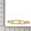 Brass Micro Pave Clear Cubic Zirconia Fold Over Clasps KK-K389-008G-3