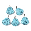 Synthetic Turquoise Pendants G-T138-208F-1