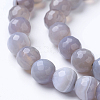 Natural Banded Agate Beads Strands X-G-G754-02-8mm-3