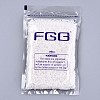 FGB 11/0 Grade A Baking Paint Glass Seed Beads SEED-S030-1142-5
