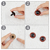 Plastic Doll Eyes DIY-WH0504-32-4