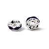 Brass Rhinestone Spacer Beads RB-A014-L6mm-05S-3