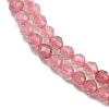 Natural Strawberry Quartz Beads Strands G-E411-09A-3mm-6
