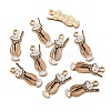 Alloy Pendants LS-ENAM-CJC0011-24KCG-1
