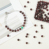 Natural Garnet Beads Strands G-OC0001-25-6mm-4