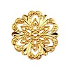 Brass  Filigree Joiners FIND-TAC0002-034G-2