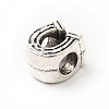 Tibetan Style Alloy European Beads PALLOY-P293-105AS-2