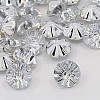 Acrylic Rhinestone Buttons BUTT-J002-01-1