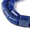 Dyed & Heated Natural Blue Aventurine Beads Strands G-Q159-A04-01-4